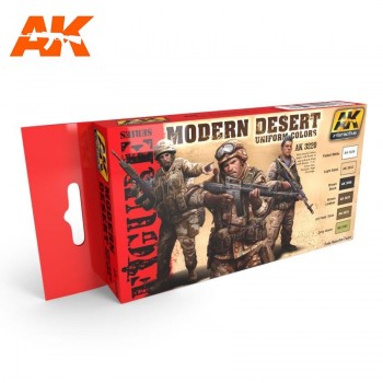 AK Modern Colors Desert Uniforms colors AK 3220